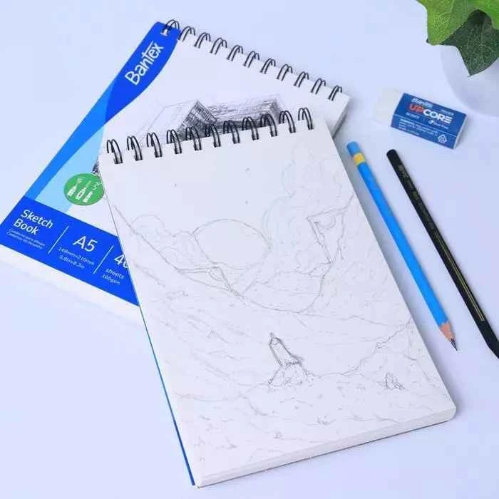 Sketch Book Bantex A5 BK1003 Buku Sketsa Gambar